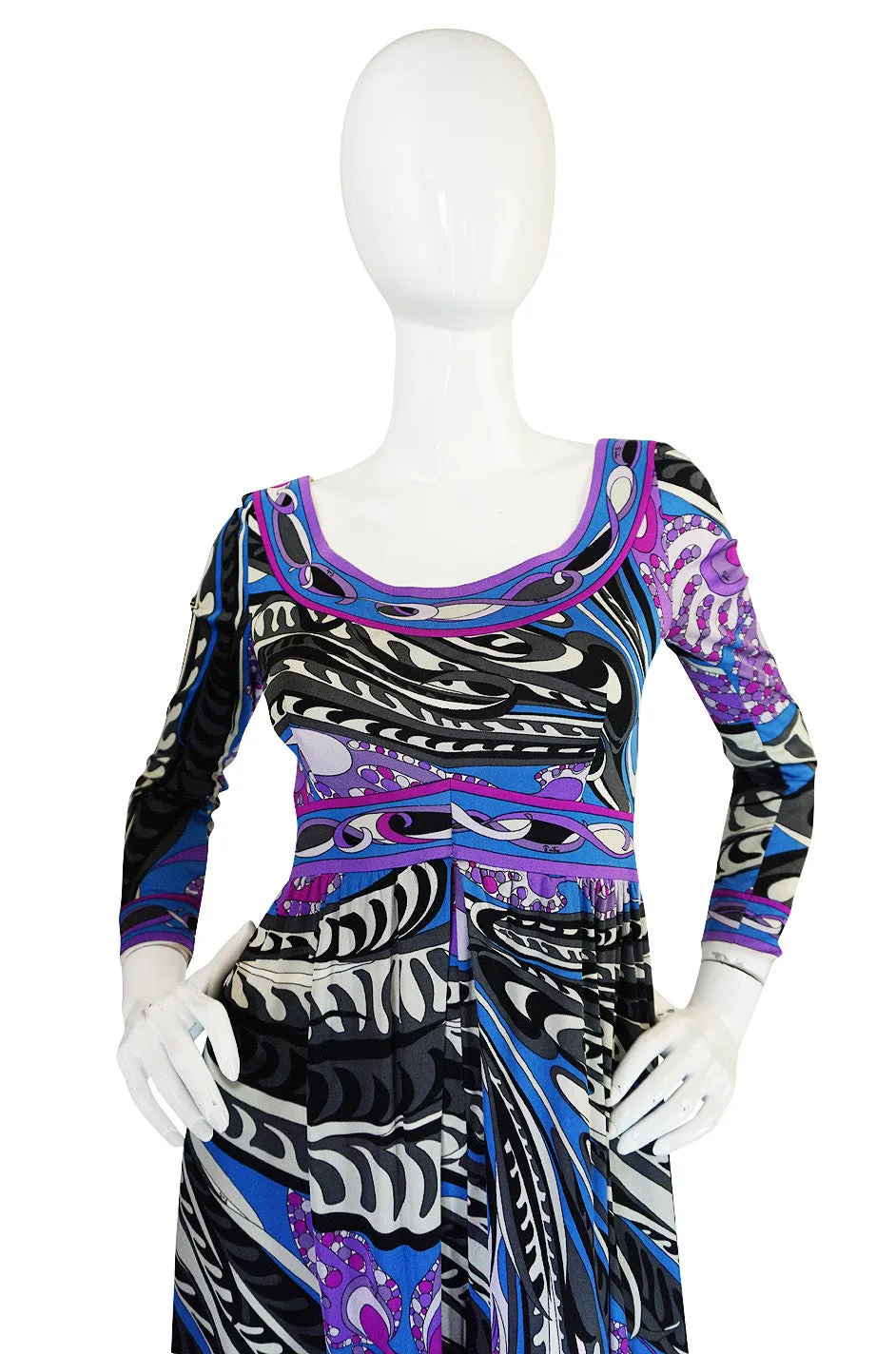 1960s Rare Emilio Pucci Silk Jersey Jumpsuit