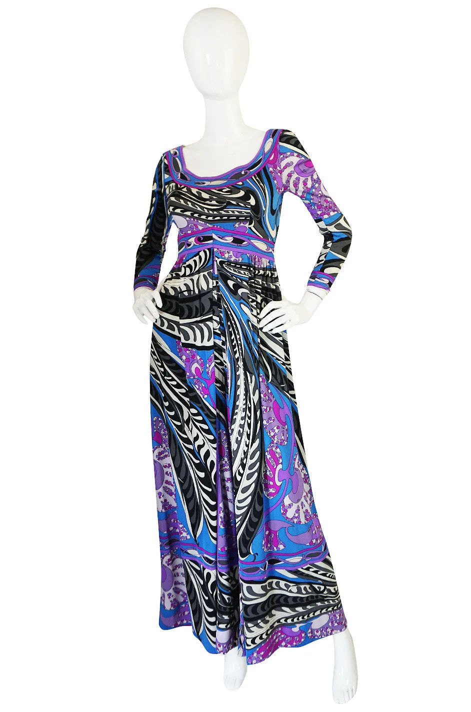 1960s Rare Emilio Pucci Silk Jersey Jumpsuit