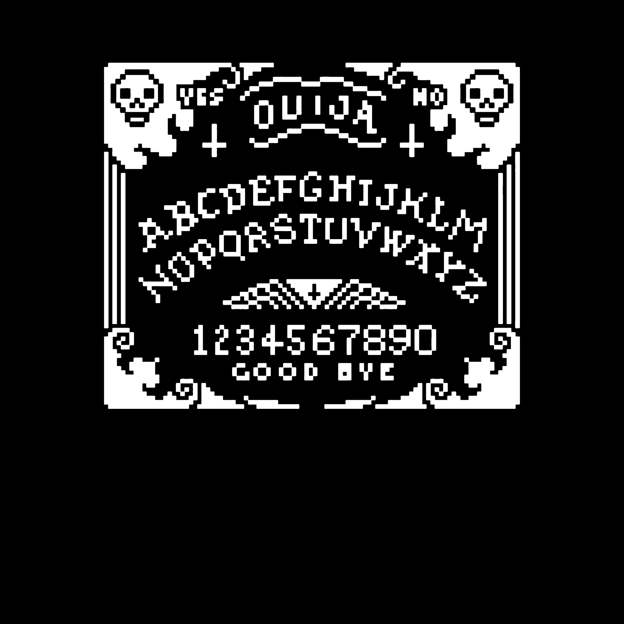 8-Bit Ouija Slim Fit Tee
