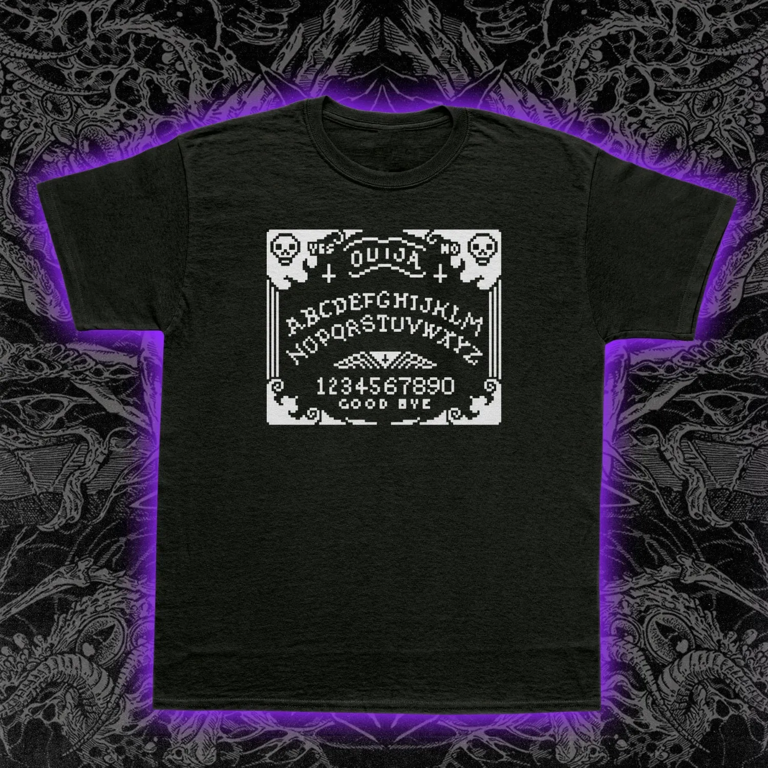 8-Bit Ouija Slim Fit Tee