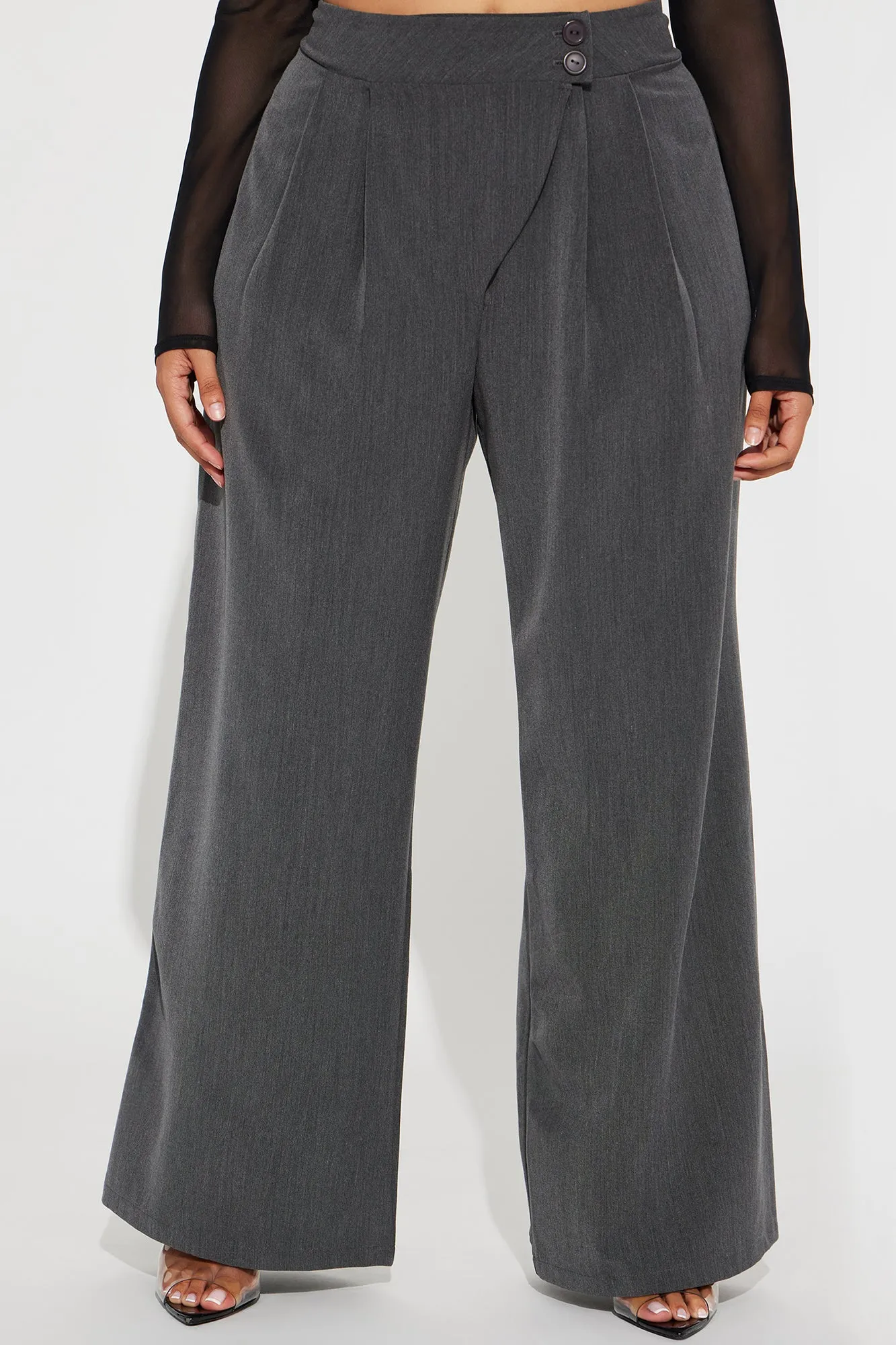 Anything You Can Do Trouser Pant - Charcoal