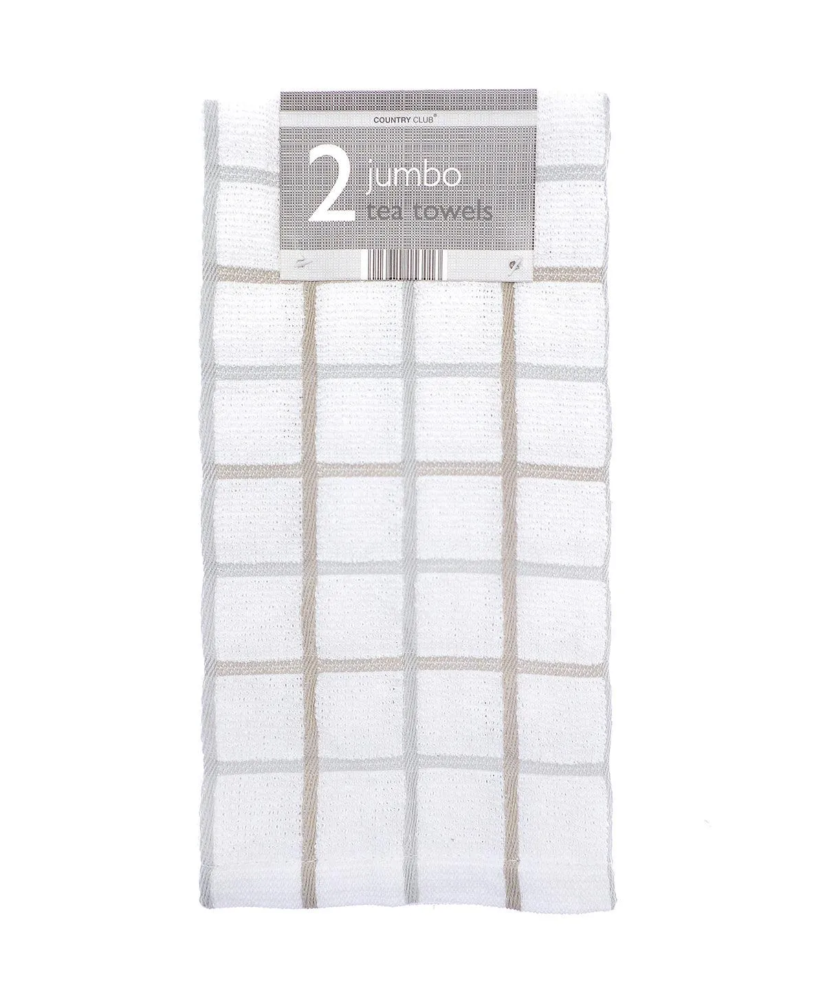 Assorted - 2-pack jumbo tea towels