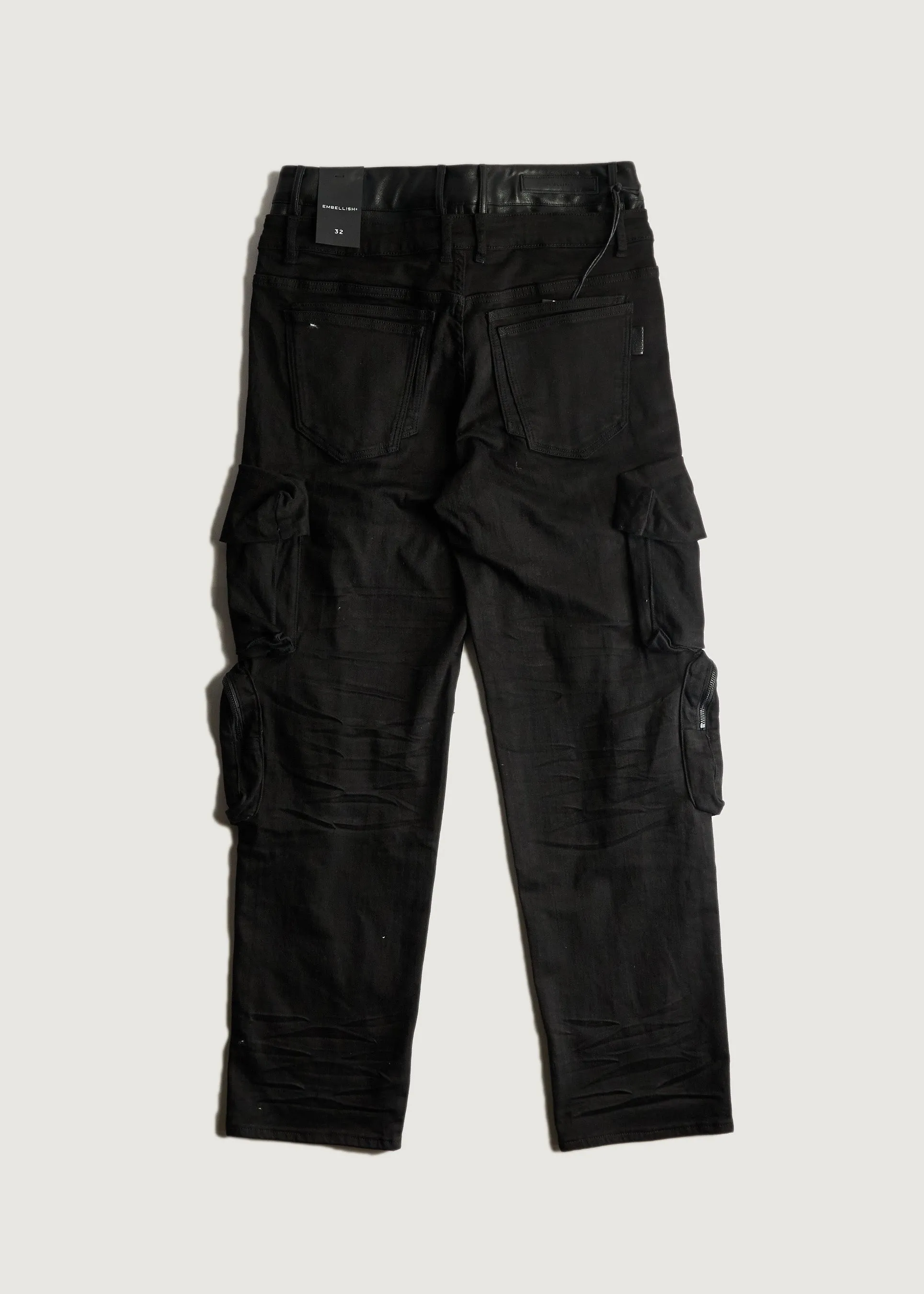 Blake Cargo Denim (Black)