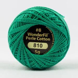 Eleganza #8 Perle Cotton by WonderFil | EL5G-810 Rainforest Pool | 5 grams