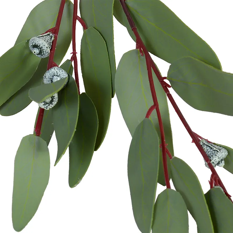 Eucalyptus seeded greenery spray, 28"L