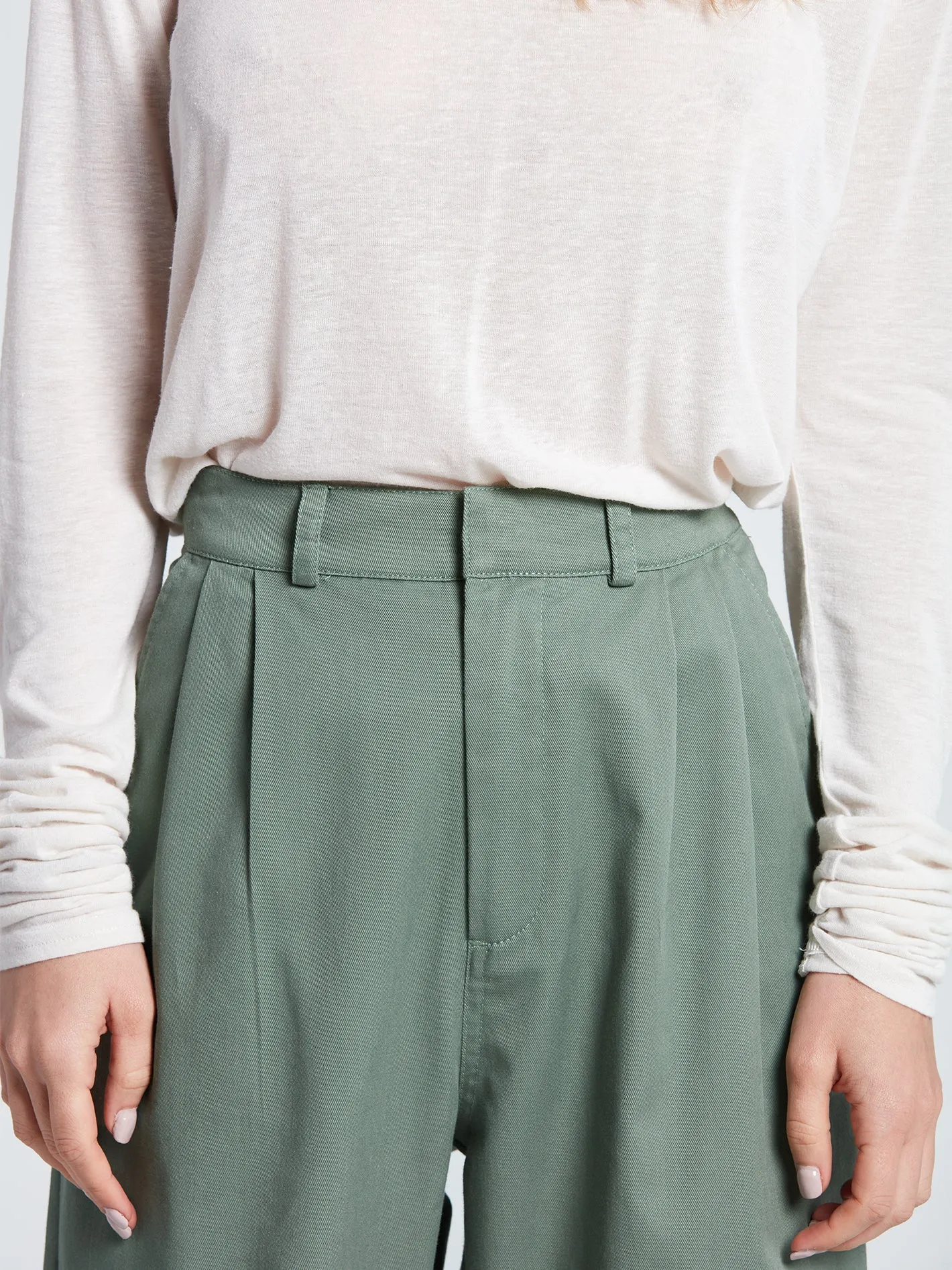 Frochickie Trouser - Light Army