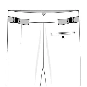 Hidden Internal Product: Rear Pocket Standard Styles