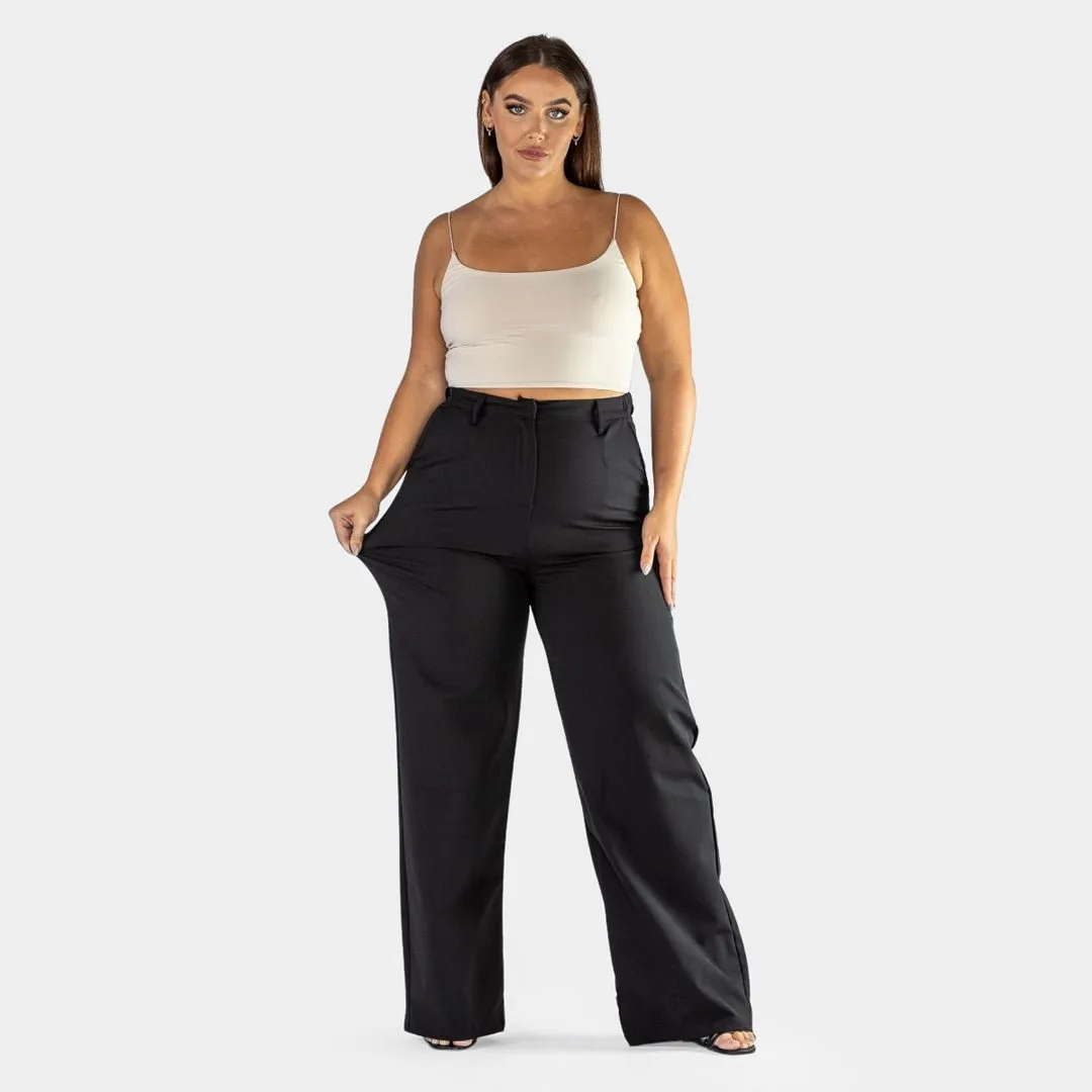 Impact Wide Leg Pants - Black