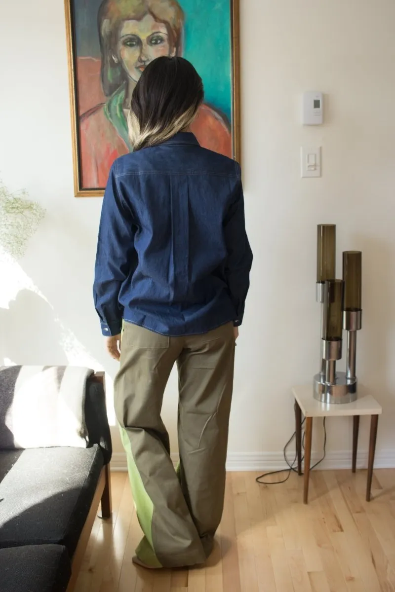 Lepidoptere Denise Shirt (Dark Denim)