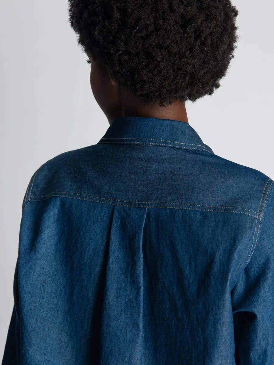 Lepidoptere Denise Shirt (Dark Denim)