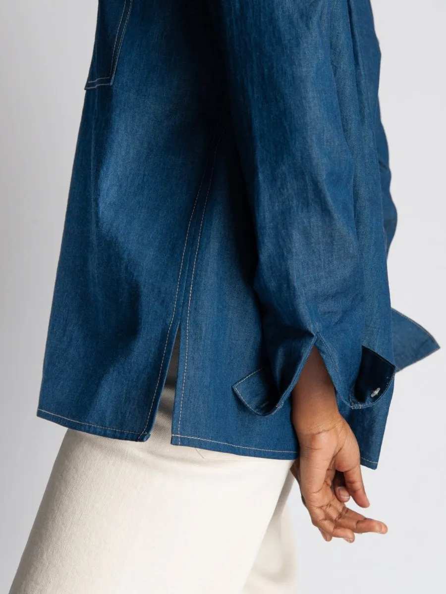 Lepidoptere Denise Shirt (Dark Denim)