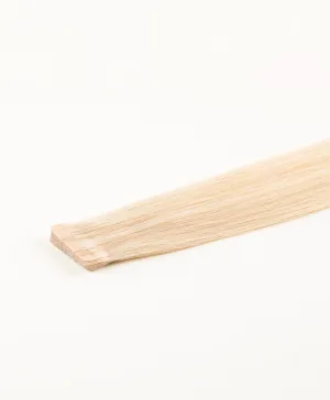 Light Blonde Highlighted, 16" Slim Tape-In Hair Extensions, #H12