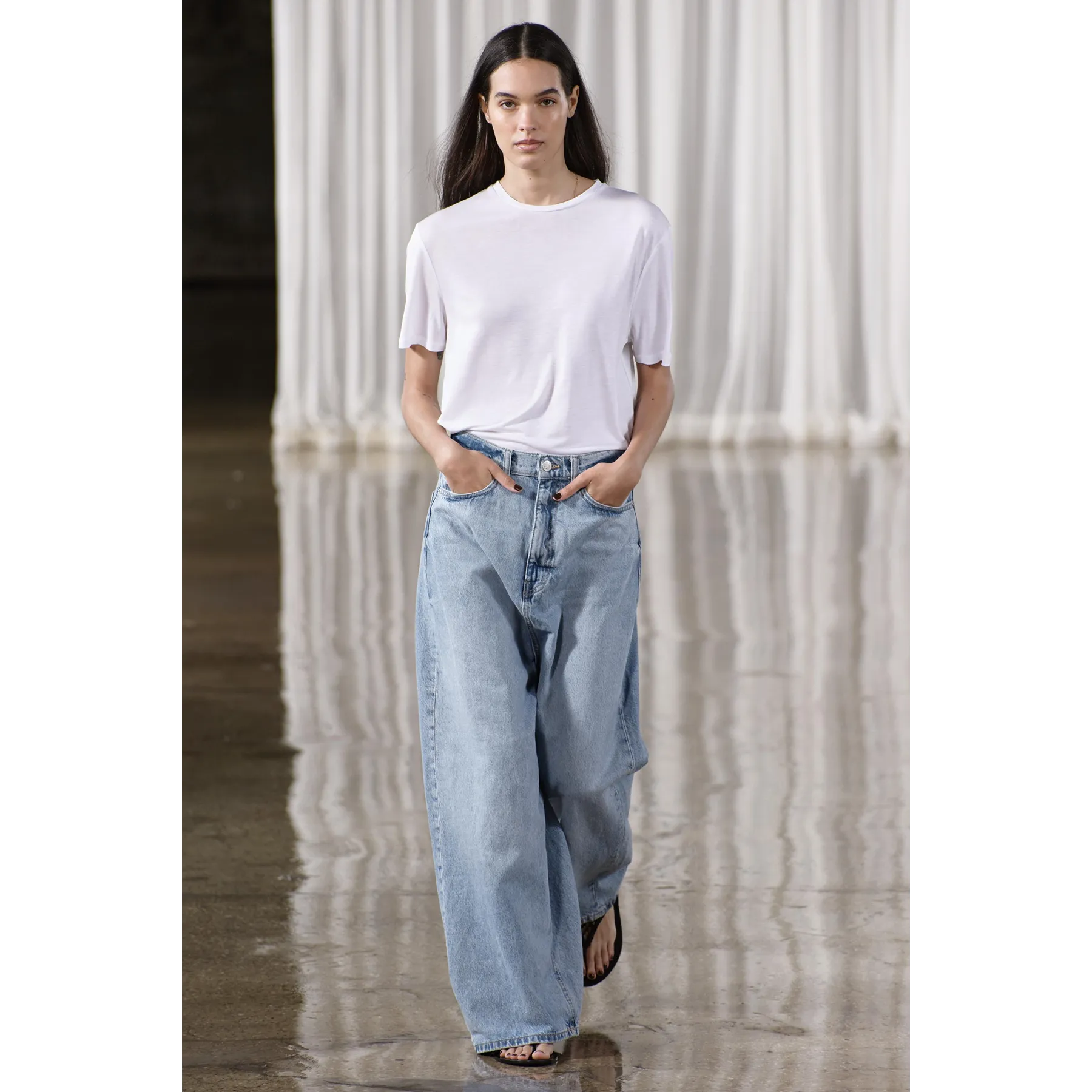 Light Blue Super Baggy Jeans