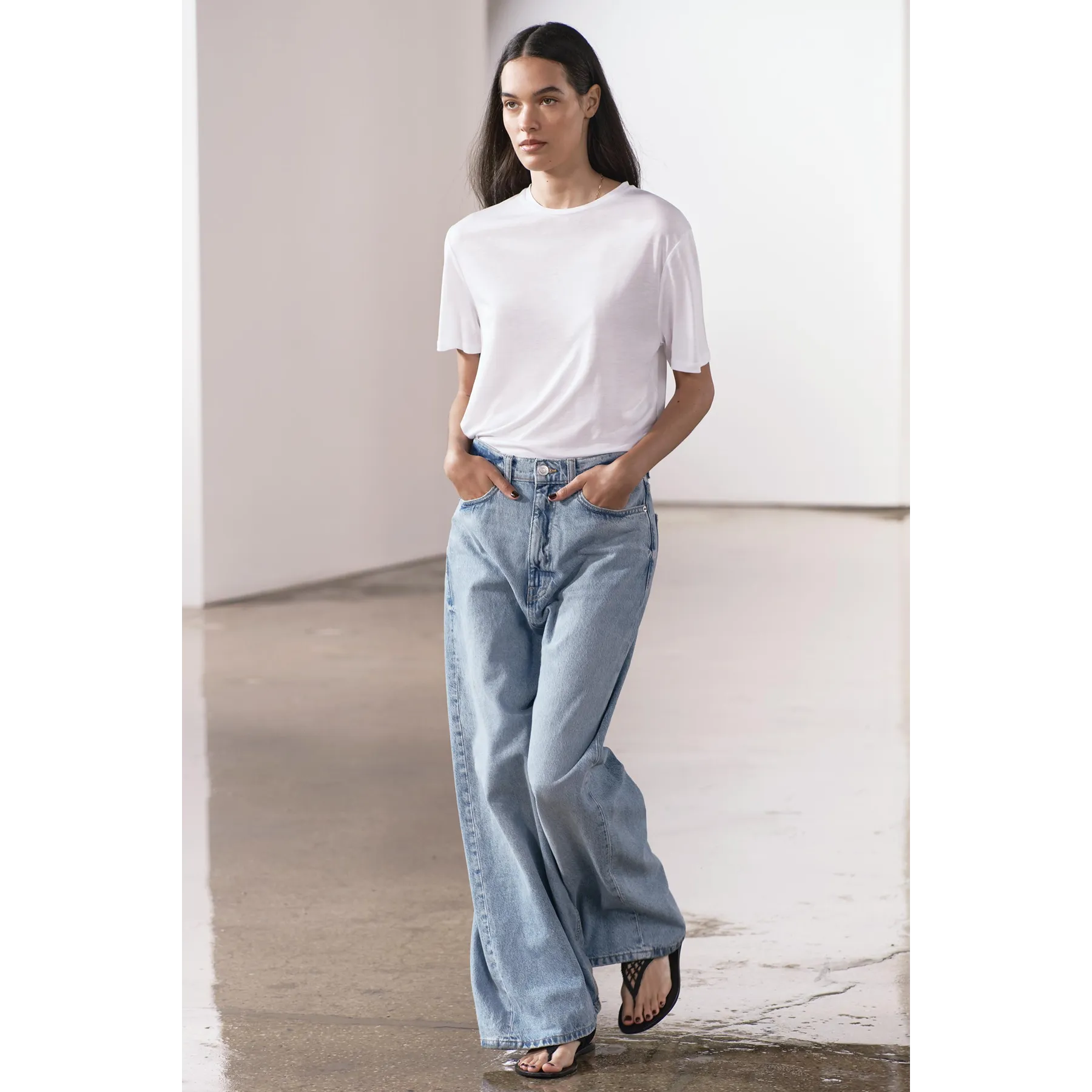 Light Blue Super Baggy Jeans