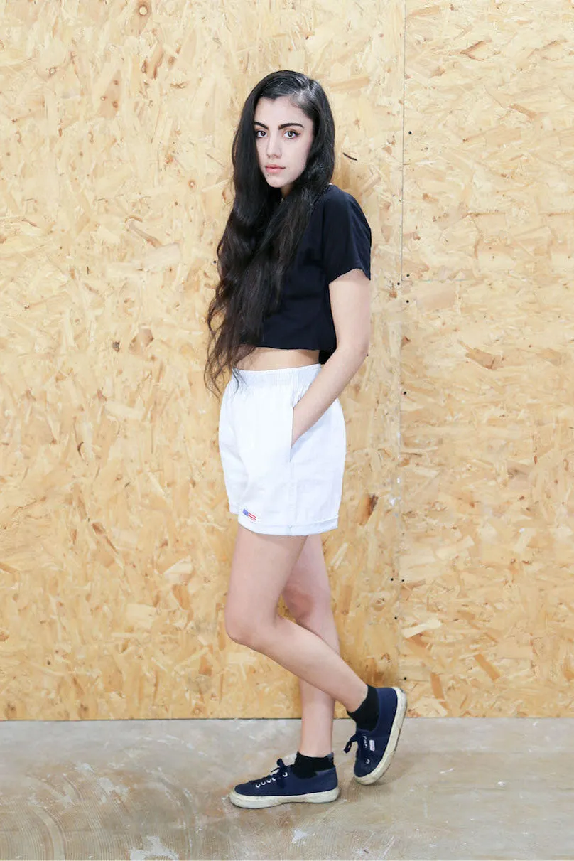 Light Wash Denim Shorts