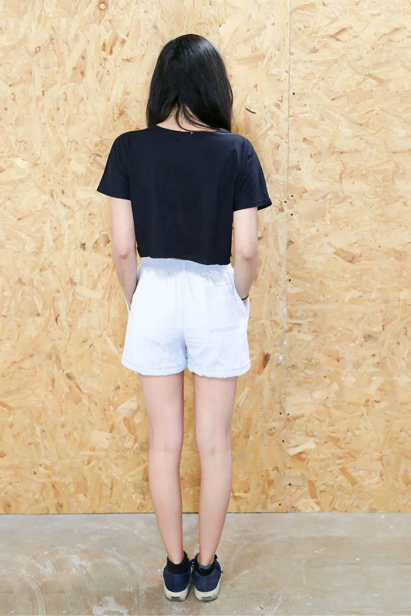 Light Wash Denim Shorts