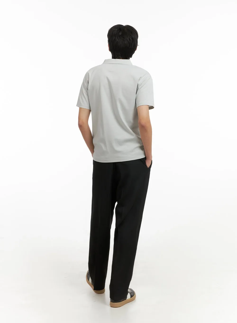 Men's Basic Polo Shirt IY402