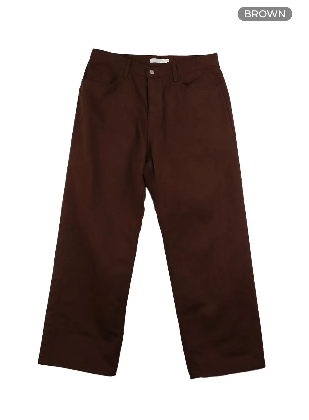 Men's Cotton Wide Fit Pants IY402