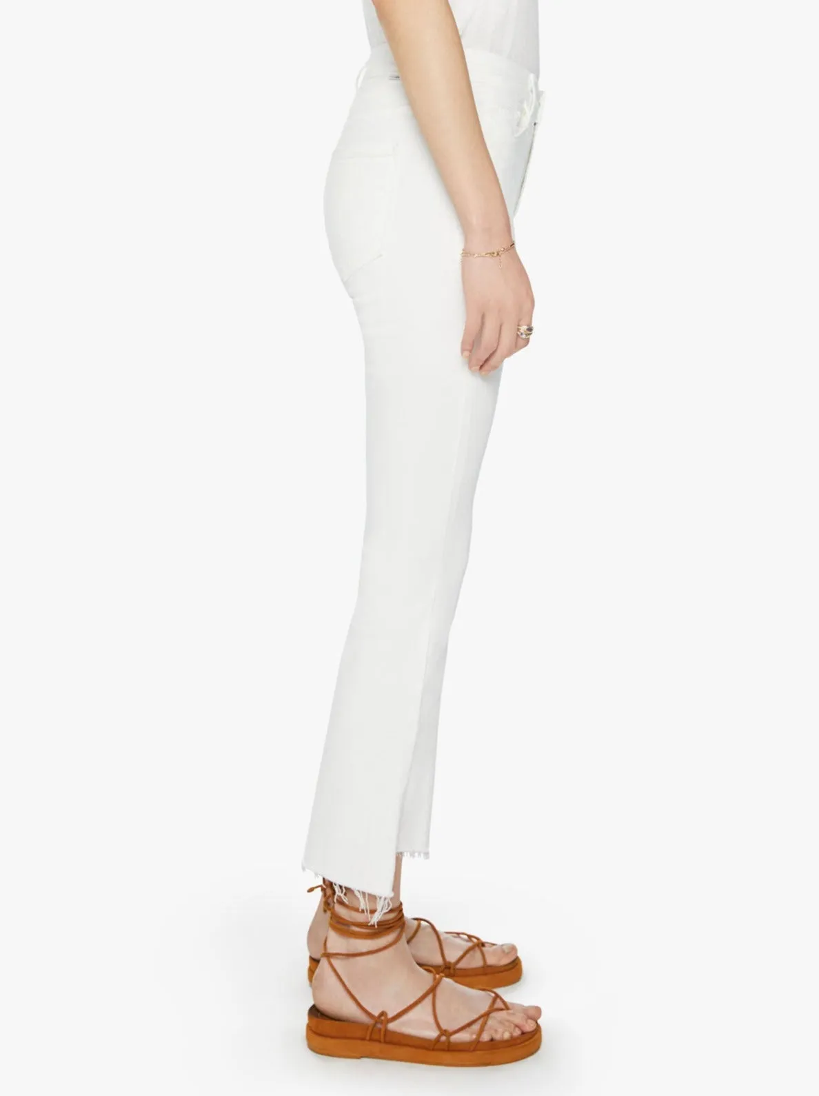 Mother Denim - The Insider Crop Step Fray in Fairest of Them All