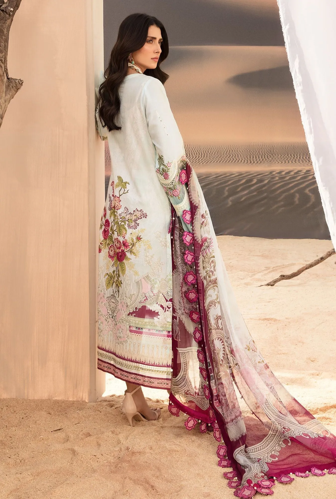 Noor by Saadia Asad Luxury Lawn Collection '21 – D1-B