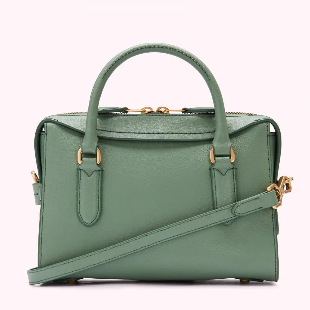 SAGE LEATHER SMALL DYLAN HANDBAG