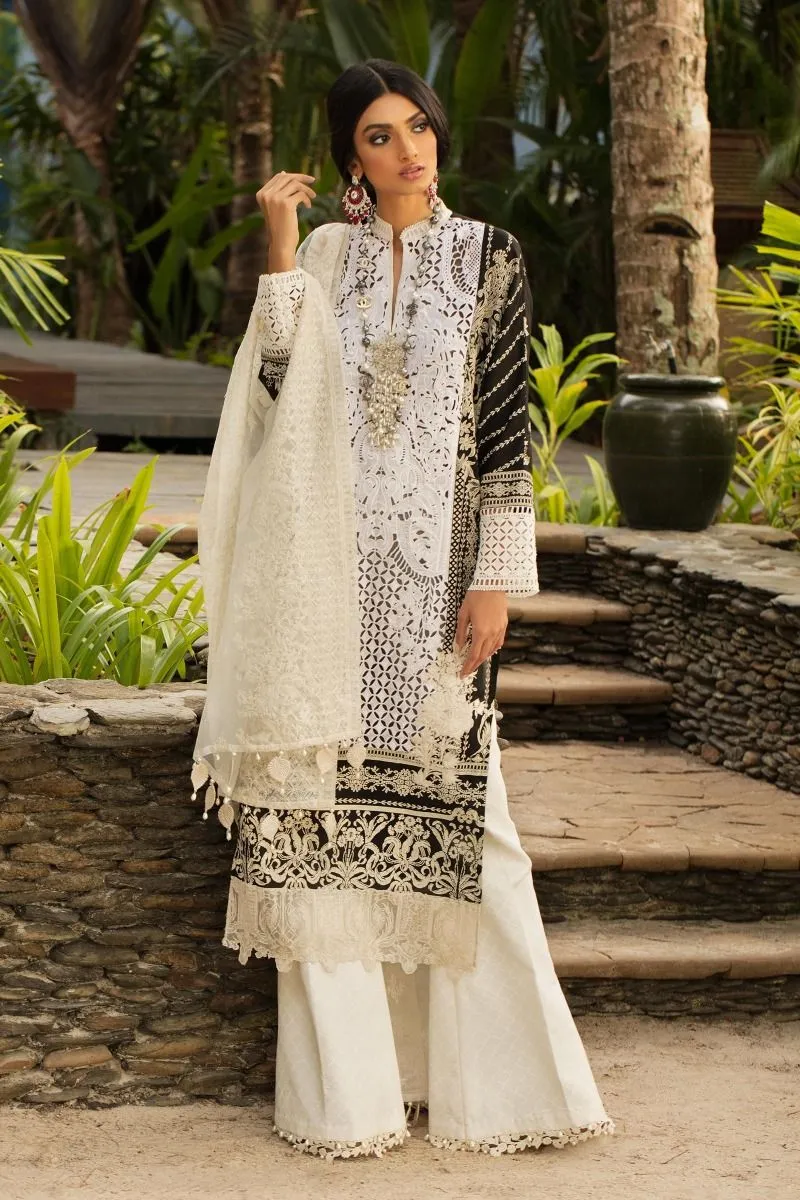 Sana Safinaz Luxury Lawn Collection 2020 – 5A