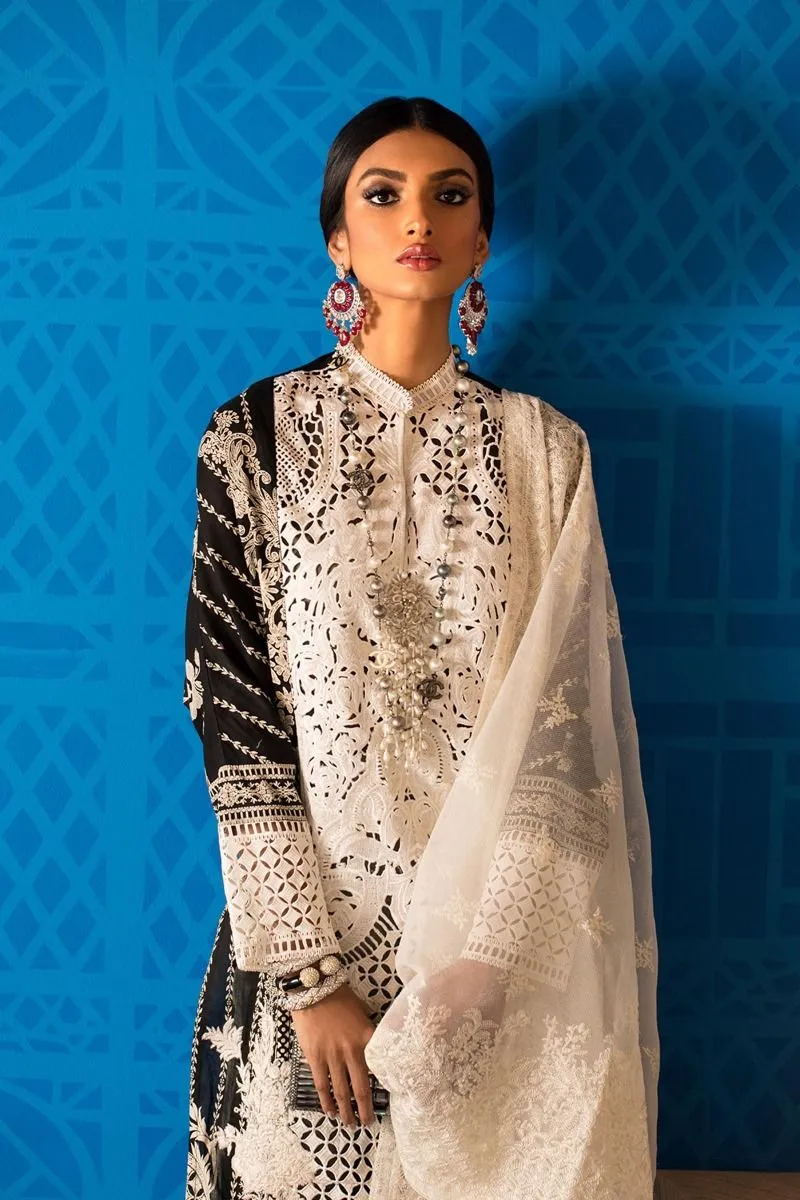 Sana Safinaz Luxury Lawn Collection 2020 – 5A