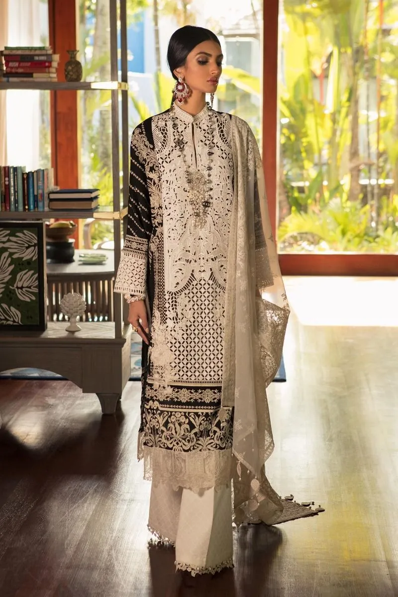 Sana Safinaz Luxury Lawn Collection 2020 – 5A
