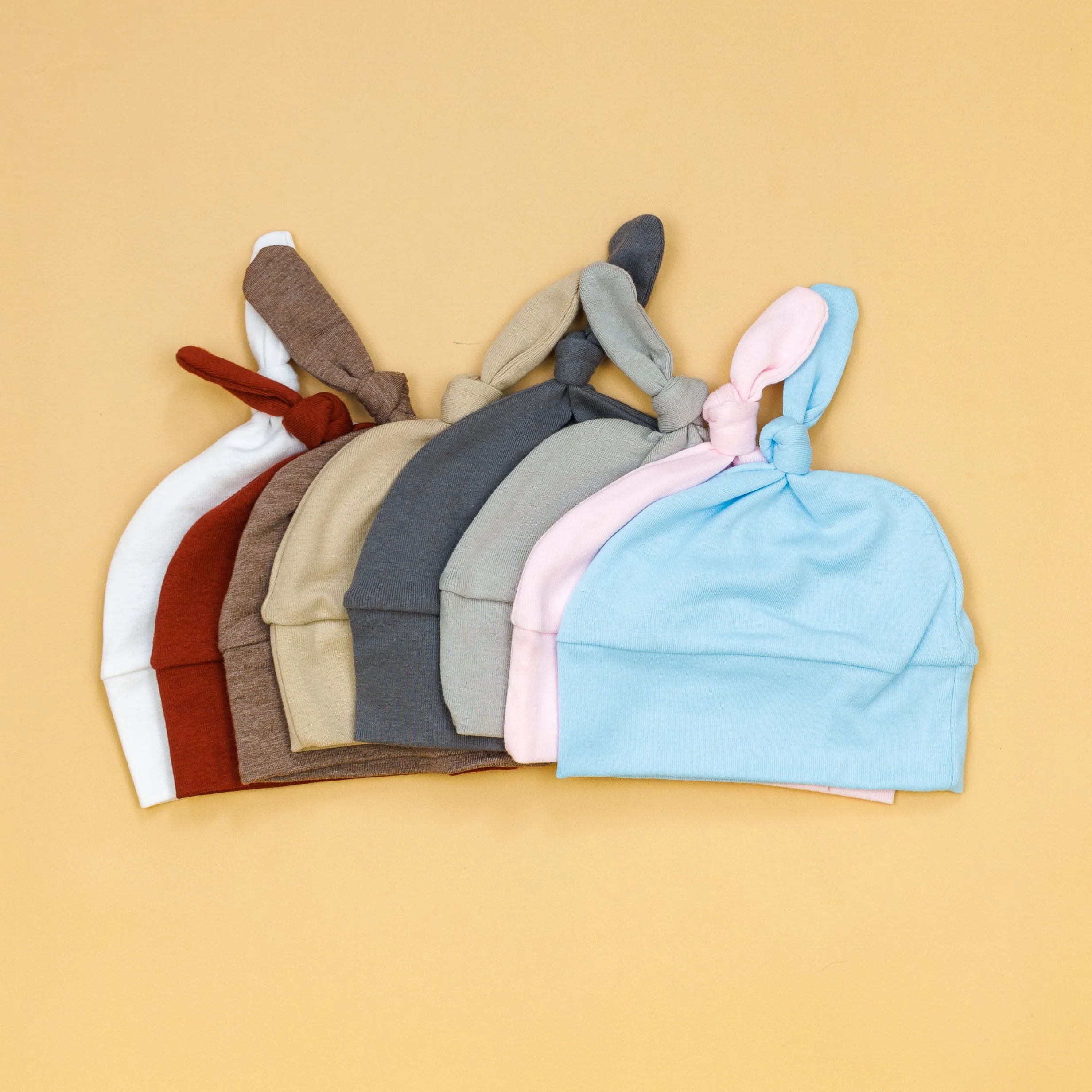 Solid Knot Hats - overstocked styles