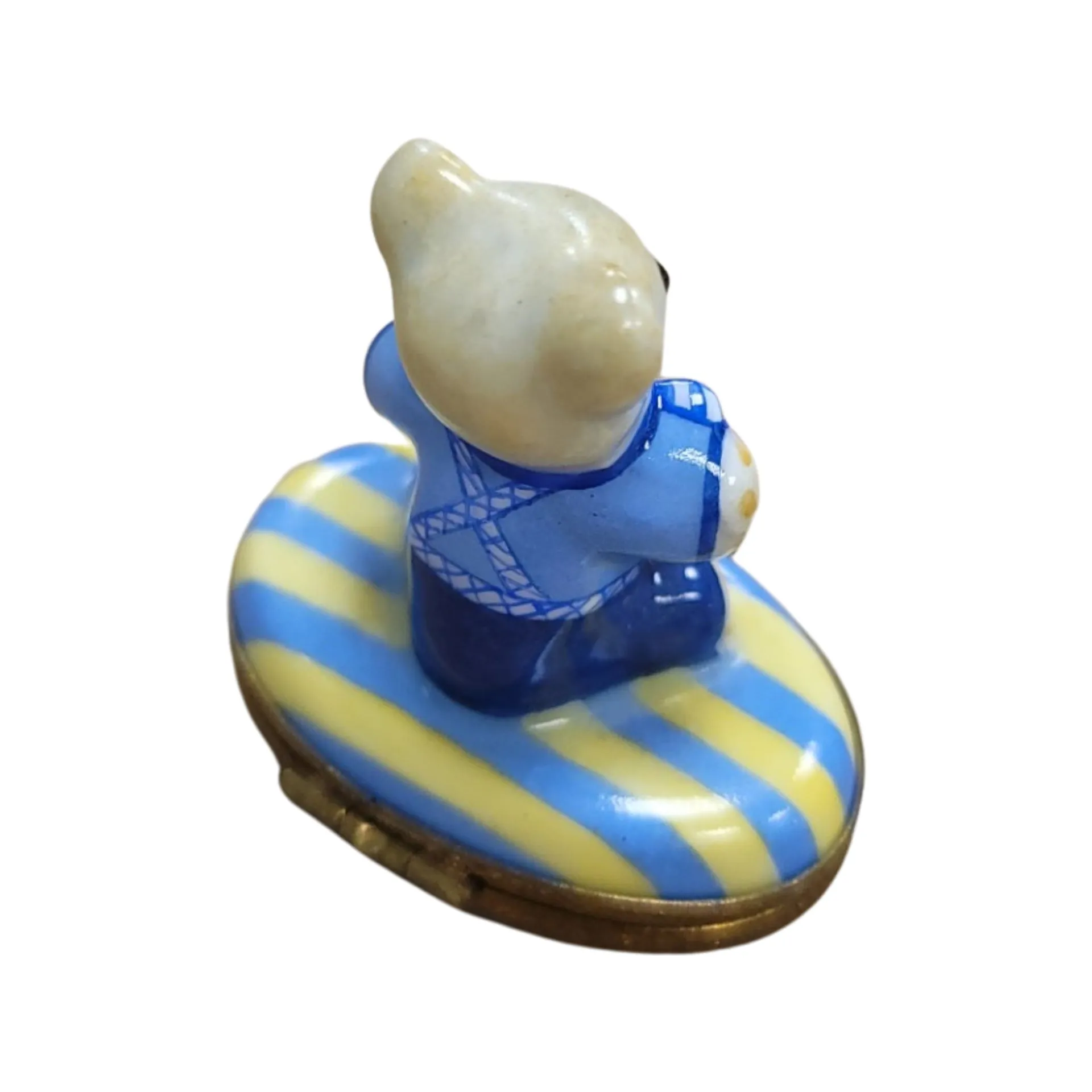 Teddy Bear w Blue Bow
