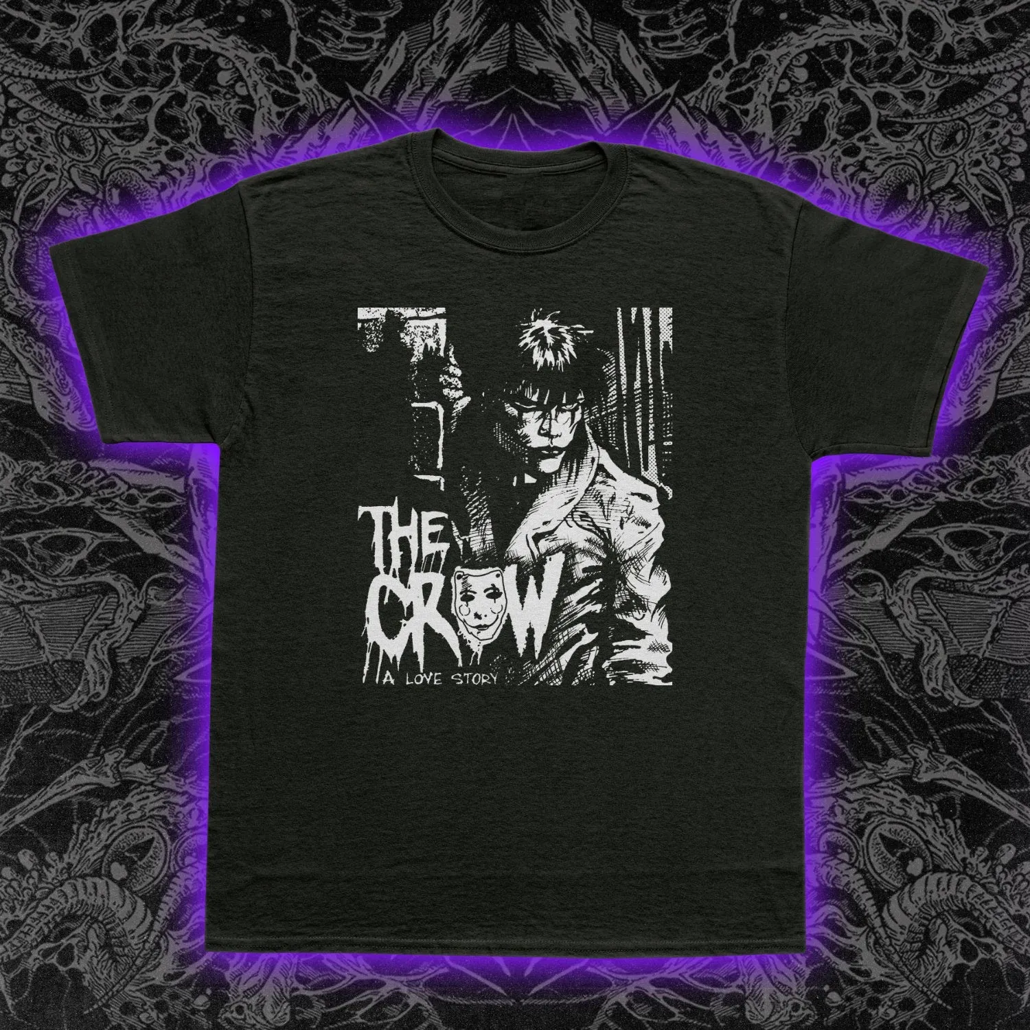 The Crow A Love Story Film Slim Fit Tee