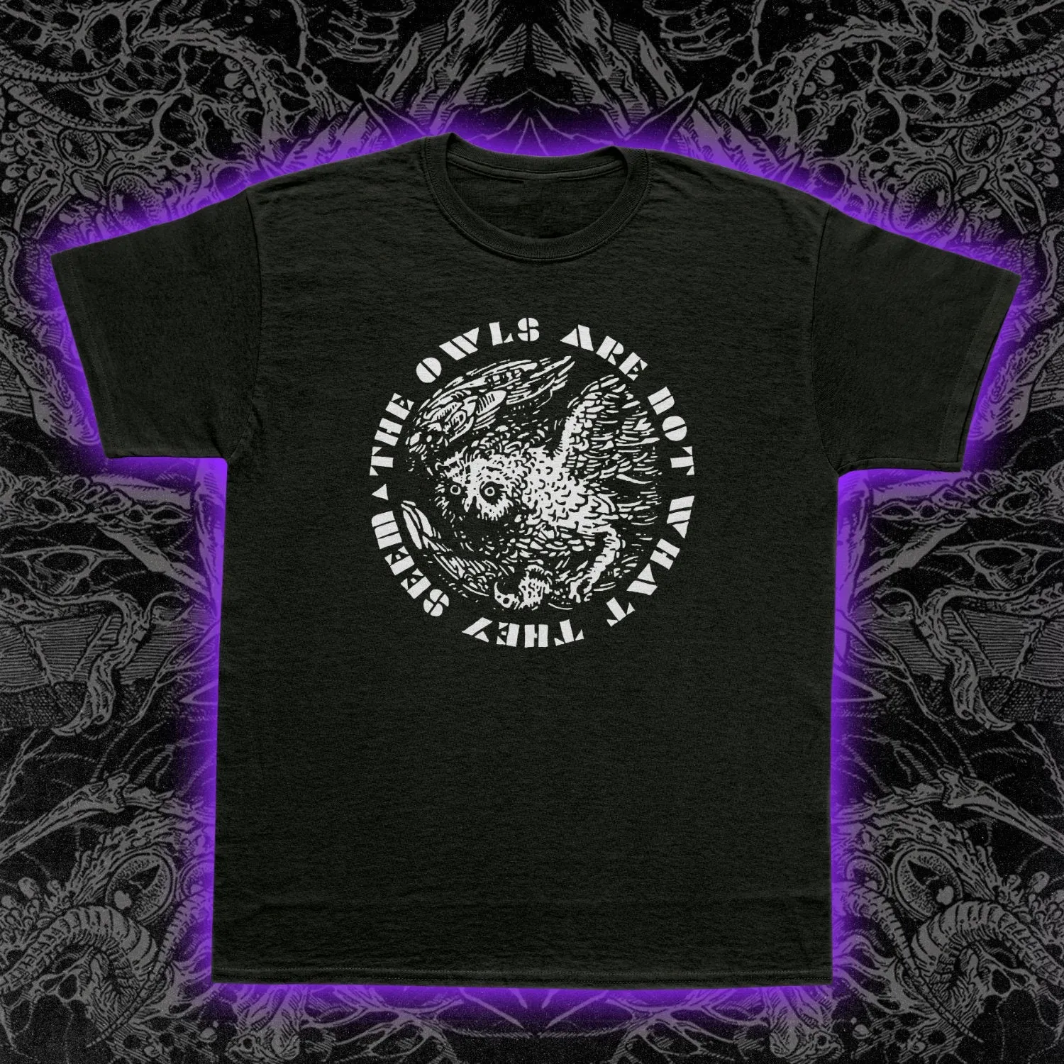 The Owls Are Not What They Seem Slim Fit Tee