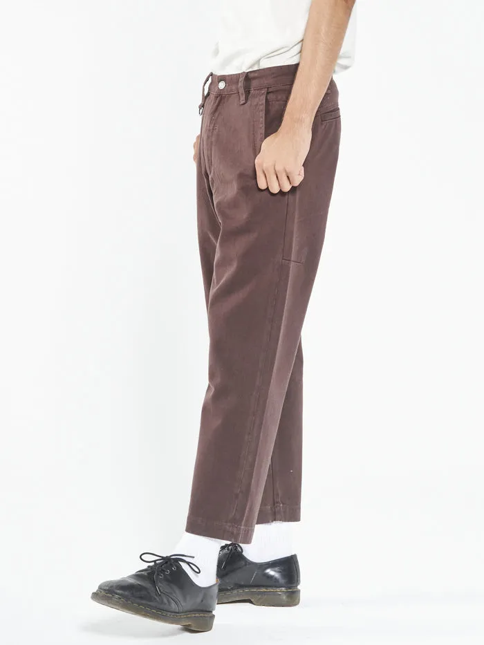 Thrills Union Work Chino Pant - Postal Brown
