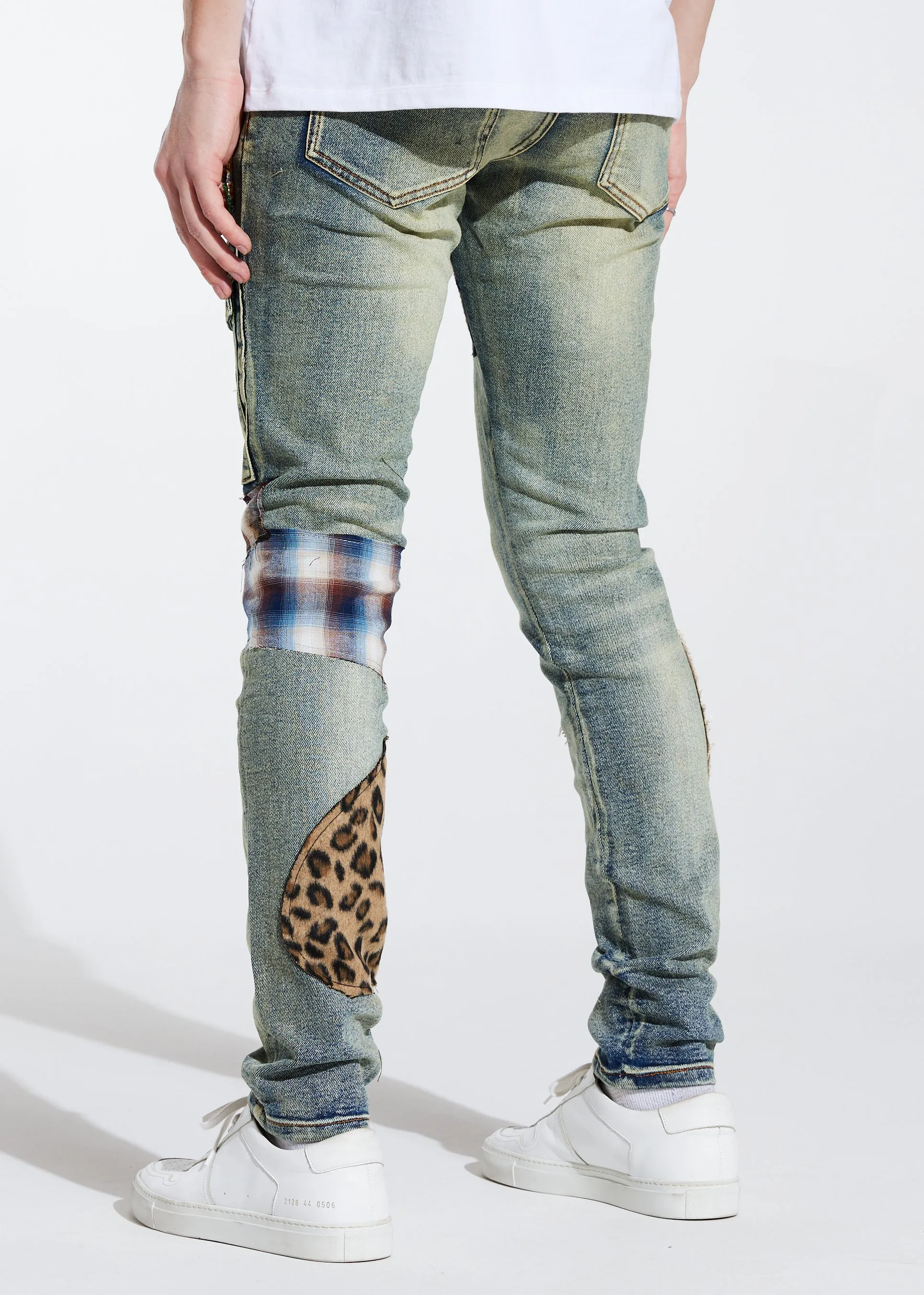 Trey Cargo Denim (Blue)