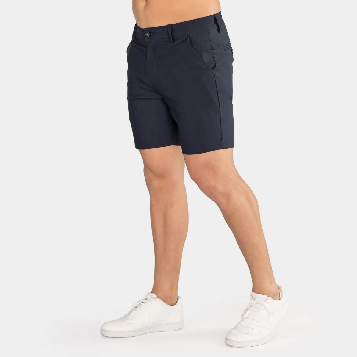 Ultra-Stretch 7" Chino Shorts - Navy