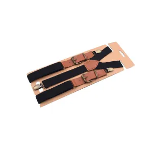 US 1-2 Pack Men Y Back Suspender Swivel Hook Adjustable Y-Shaped Elastic Belt