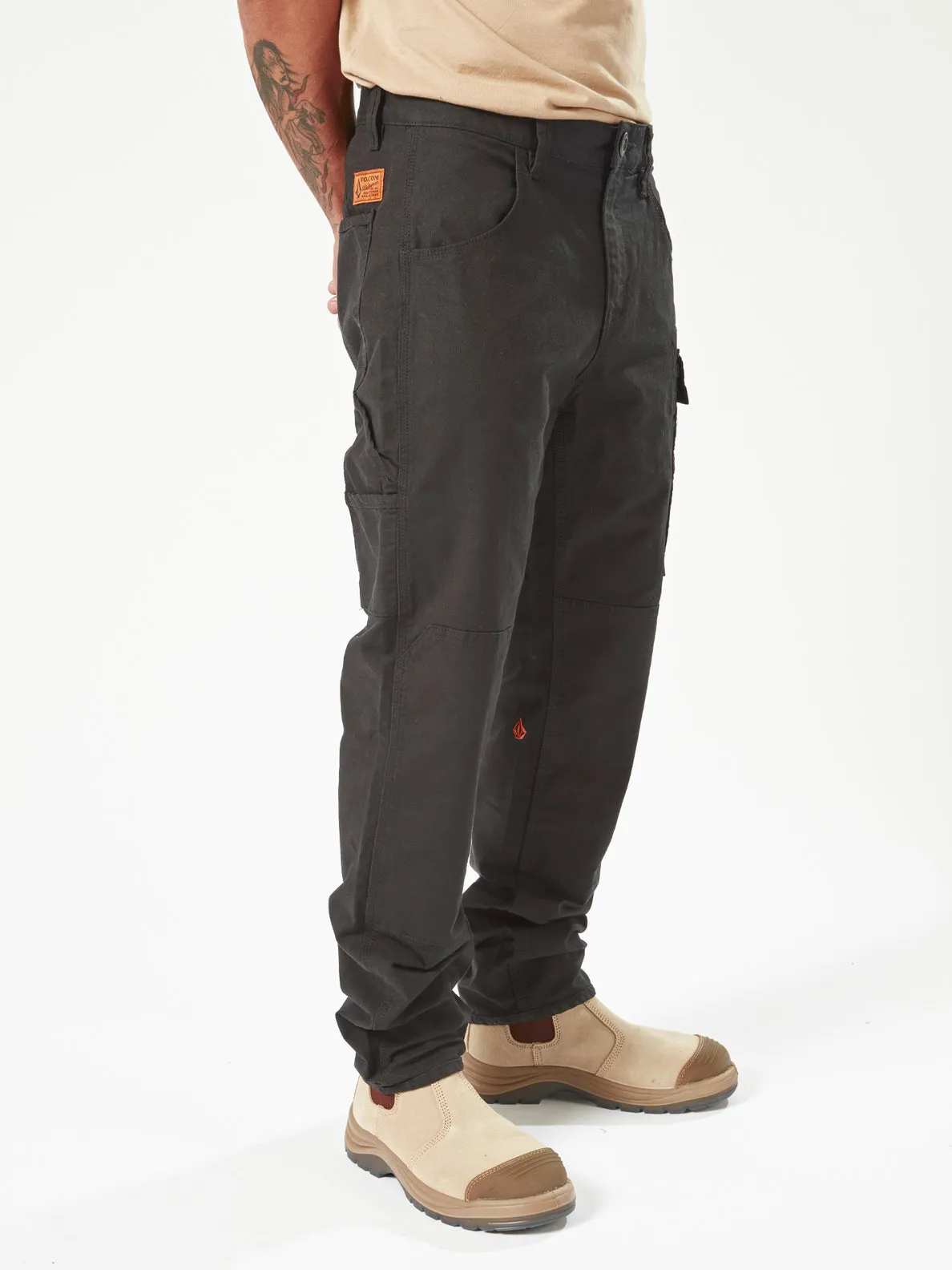 Volcom Workwear Caliper Work Pants - Black