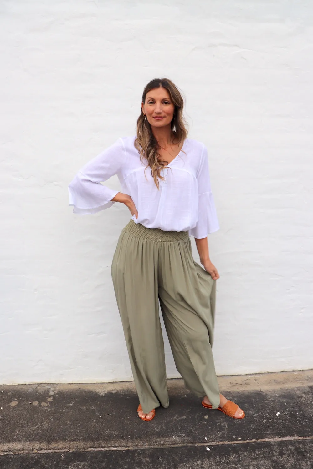 Willow Pant in Khaki