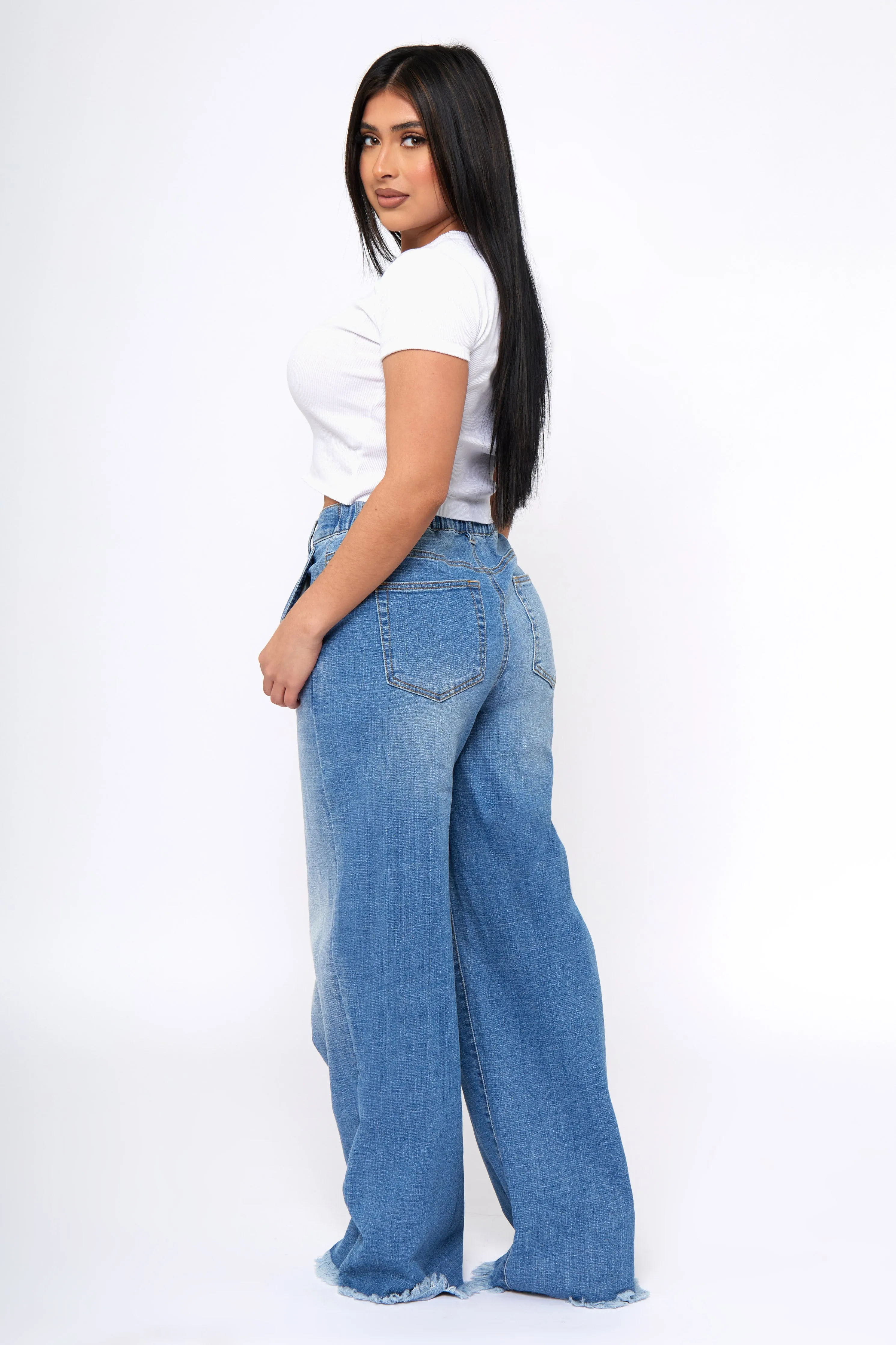 Won't Be Knocked Down Wide Leg Jean